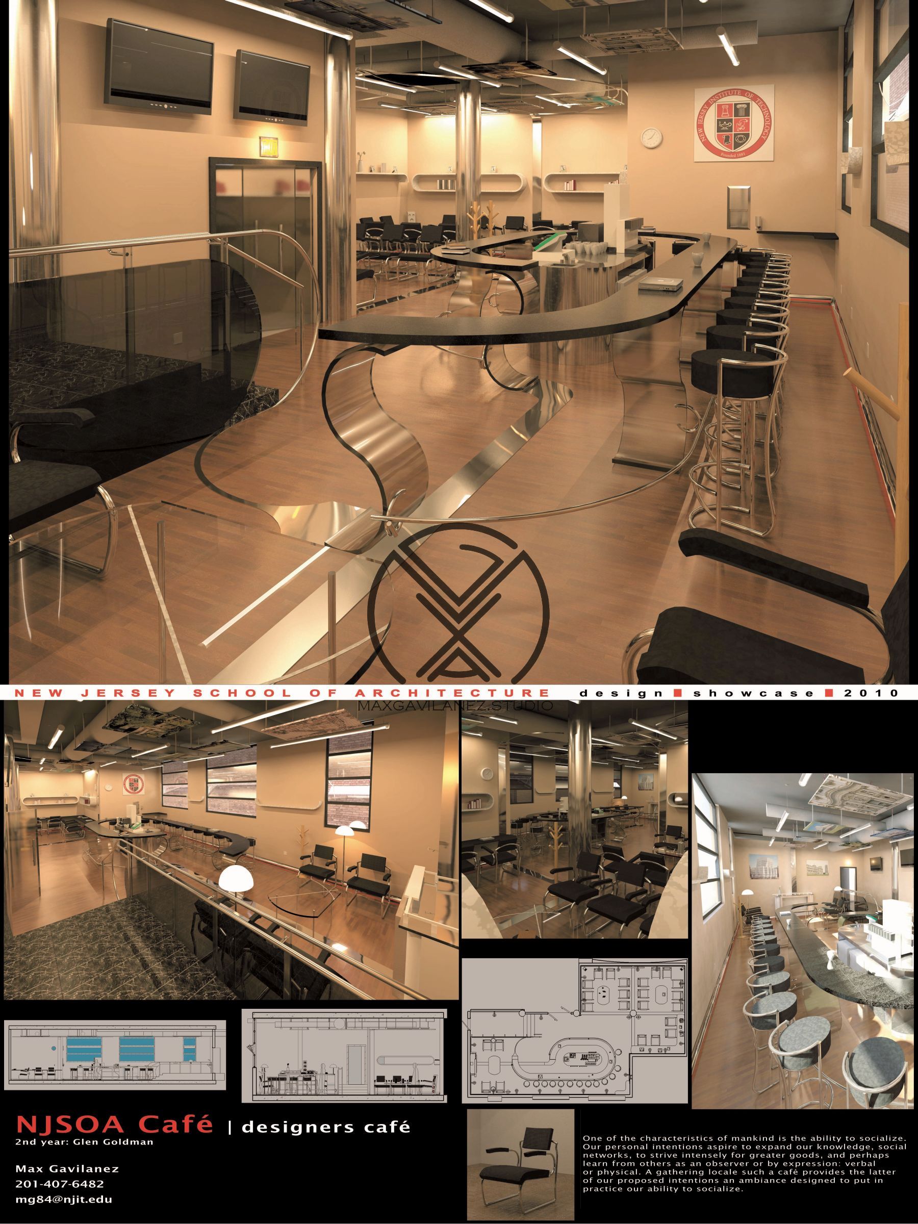 Café Presentation Board